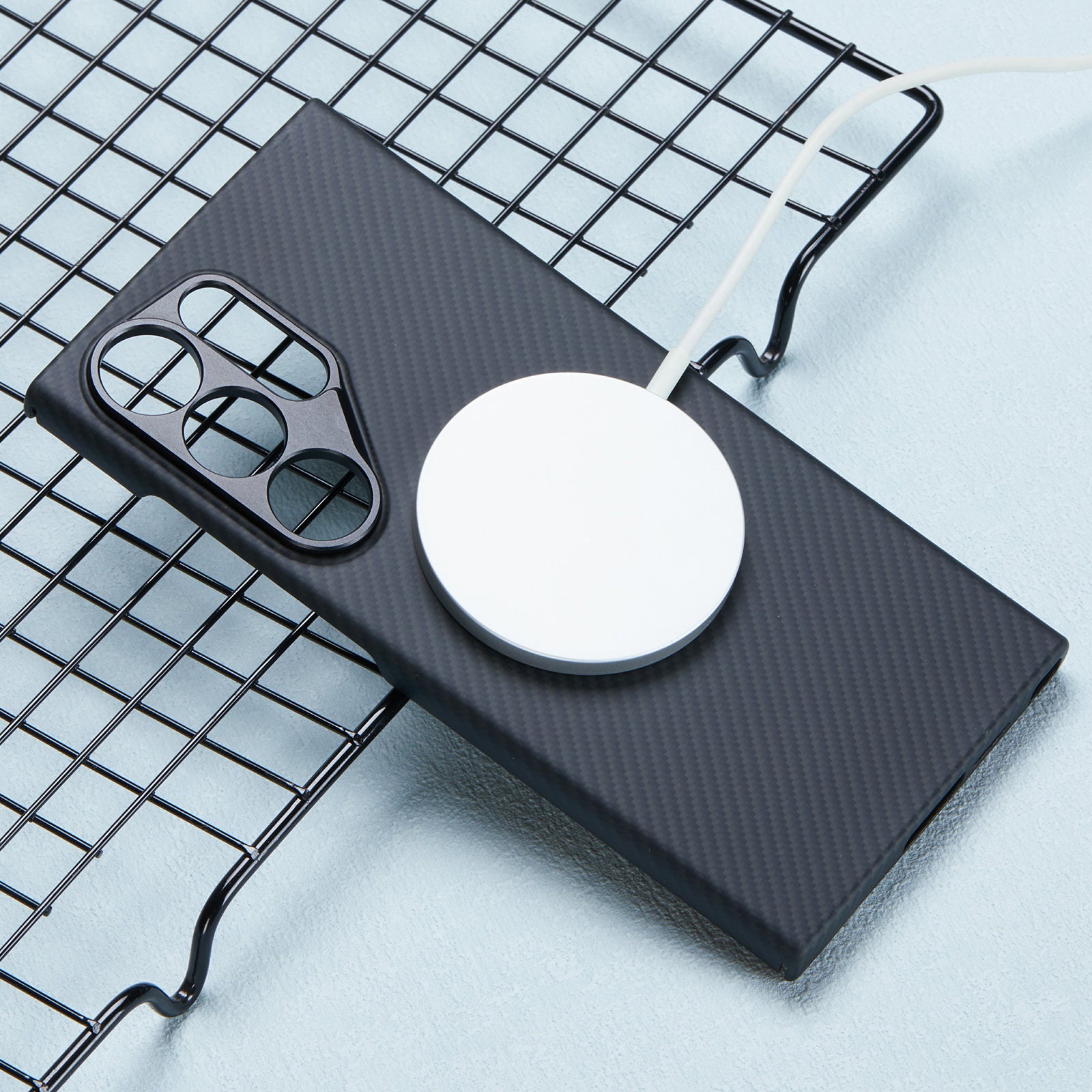 For Samsung Galaxy S24 Ultra Magnetic Case 600D Fine Texture Aramid Fiber Cover with Metal Lens Protector For Samsung Galaxy S24 Ultra Magnetic Case 600D Fine Texture Aramid Fiber Cover with Metal Lens Protector